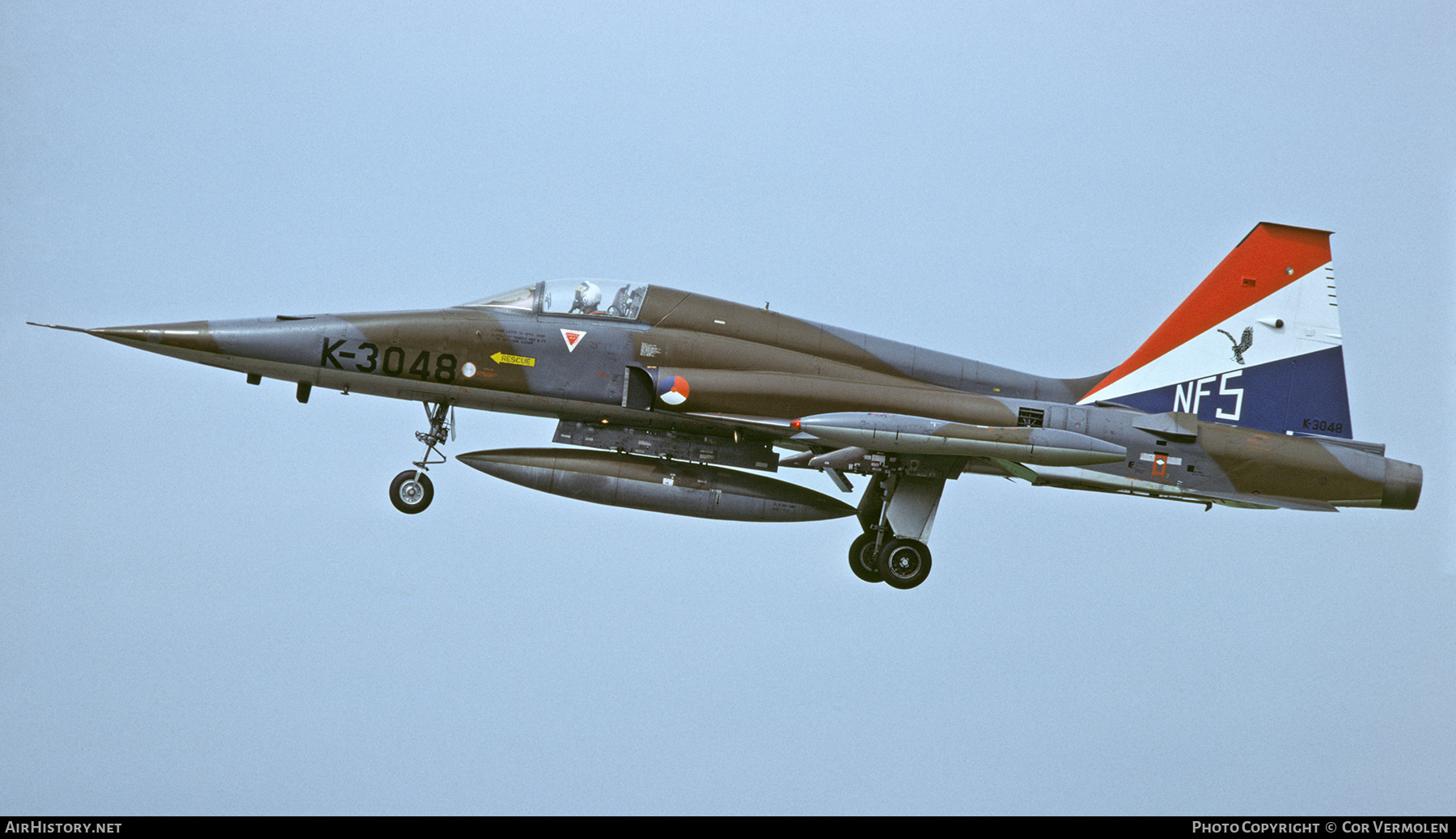 Aircraft Photo of K-3048 | Canadair NF-5A | Netherlands - Air Force | AirHistory.net #810849