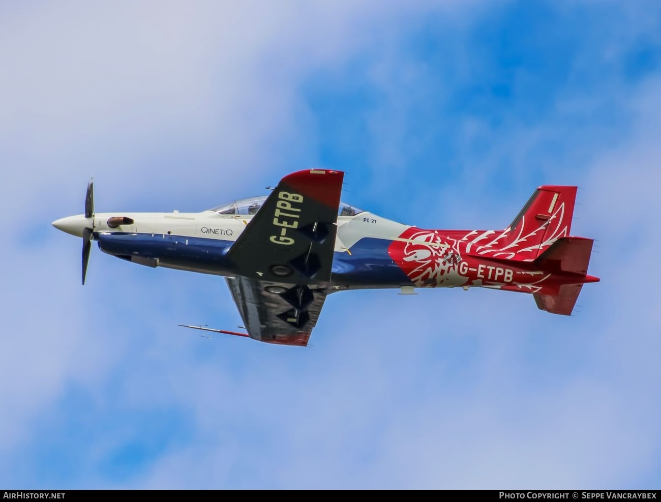 Aircraft Photo of G-ETPB | Pilatus PC-21 | QinetiQ | AirHistory.net #810852