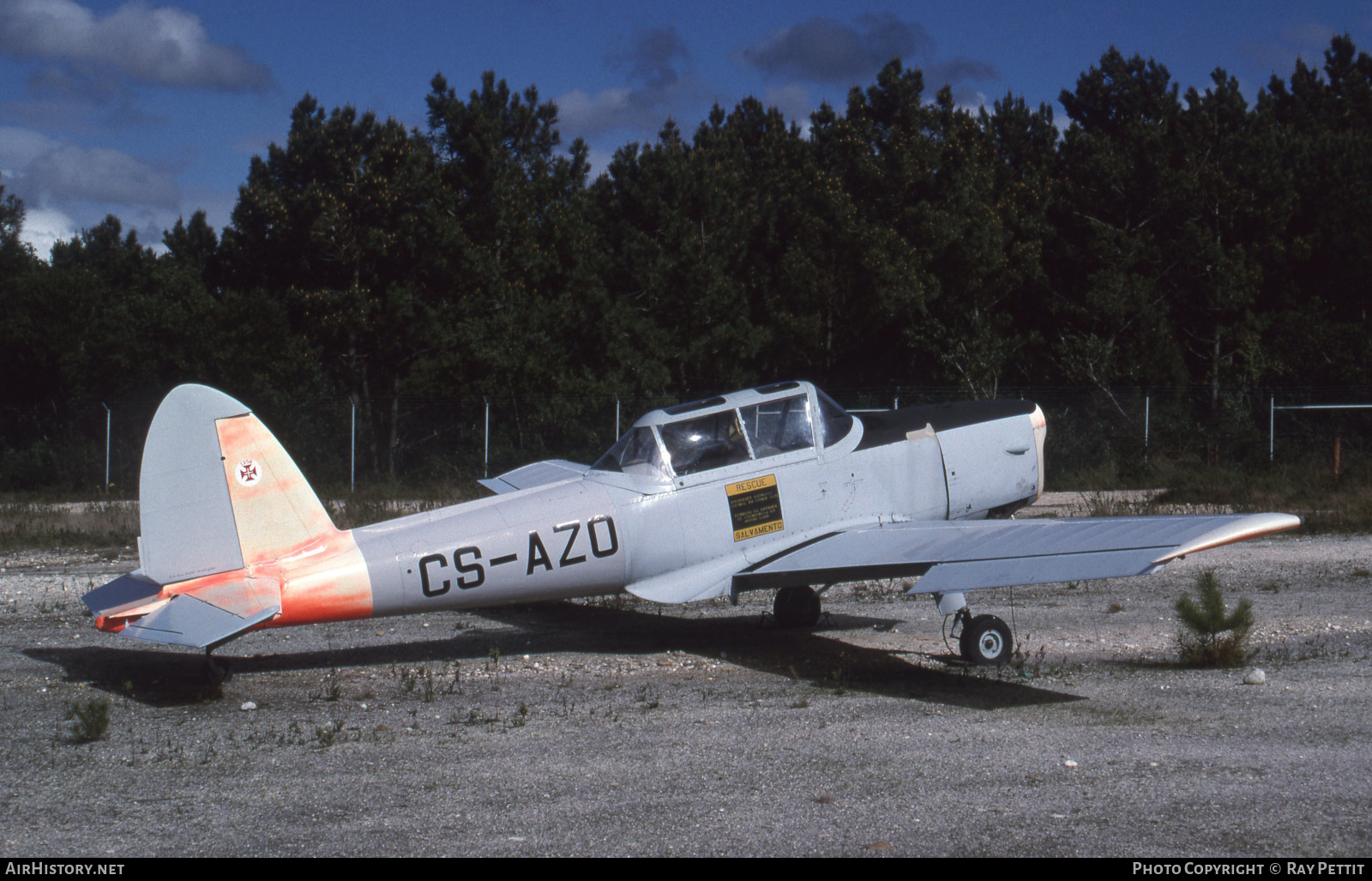 Aircraft Photo of CS-AZO / 1358 | De Havilland Canada DHC-1 Chipmunk Mk20 | AirHistory.net #810868