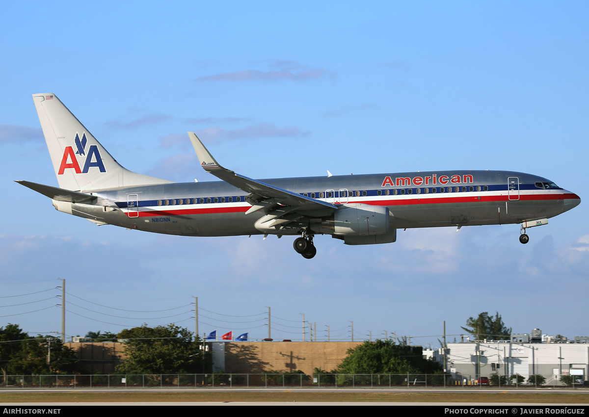 Aircraft Photo of N810NN | Boeing 737-823 | American Airlines | AirHistory.net #810889