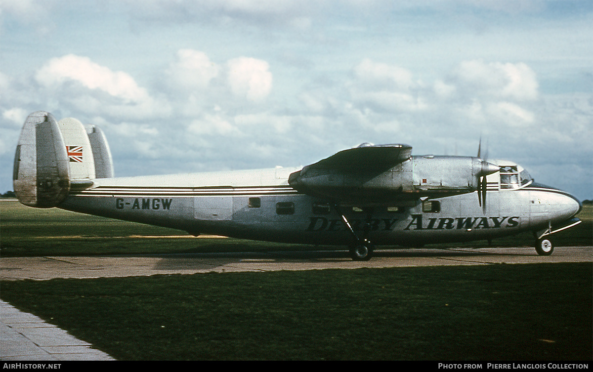 Aircraft Photo of G-AMGW | Miles M.60 Marathon Mk.1 | Derby Airways | AirHistory.net #810907
