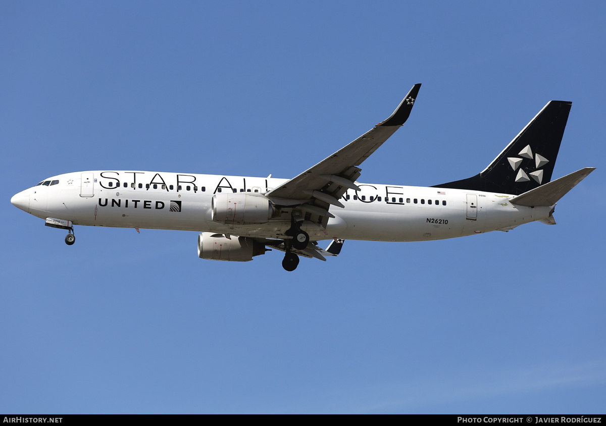 Aircraft Photo of N26210 | Boeing 737-824 | United Airlines | AirHistory.net #810913