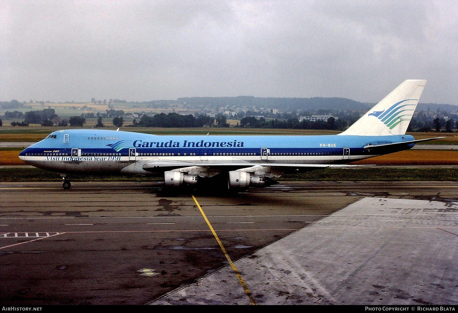 Aircraft Photo of PH-BUE | Boeing 747-206B | Garuda Indonesia | AirHistory.net #810926