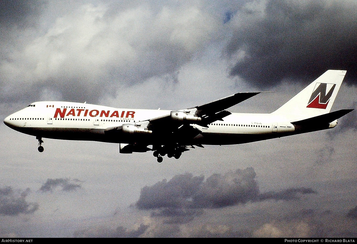 Aircraft Photo of C-FDJC | Boeing 747-1D1 | Nationair | AirHistory.net #810931