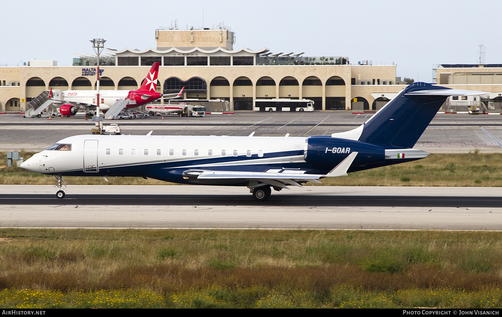 Aircraft Photo of I-GOAR | Bombardier Global Express XRS (BD-700-1A10) | AirHistory.net #810951