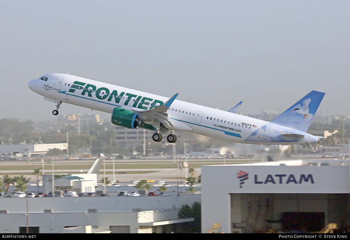 Aircraft Photo of N663FR | Airbus A321-271N | Frontier Airlines | AirHistory.net #810970