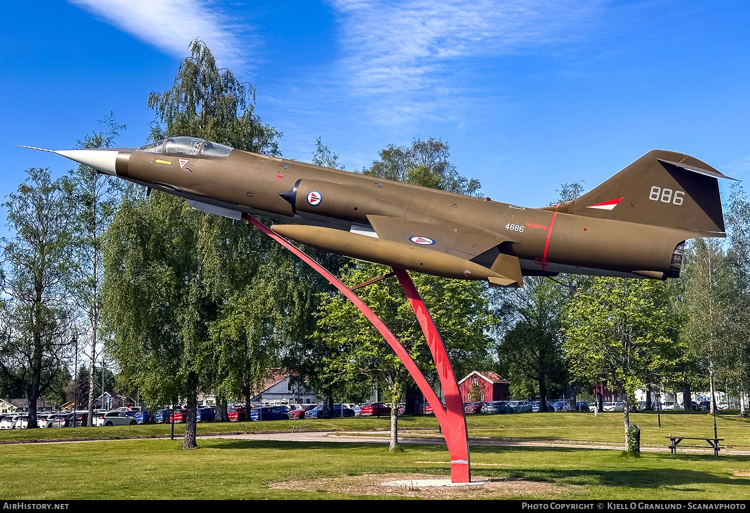 Aircraft Photo of 886 / 4886 | Canadair CF-104 Starfighter | Norway - Air Force | AirHistory.net #810980