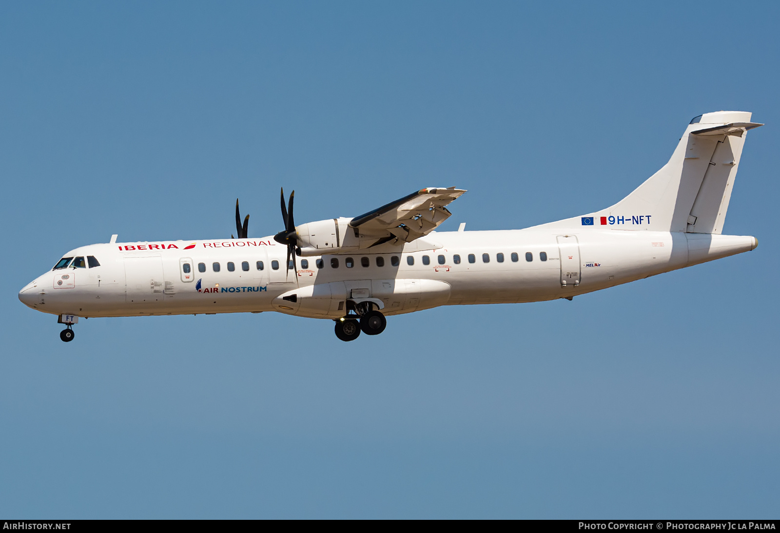 Aircraft Photo of 9H-NFT | ATR ATR-72-600 (ATR-72-212A) | Air Nostrum | AirHistory.net #810986