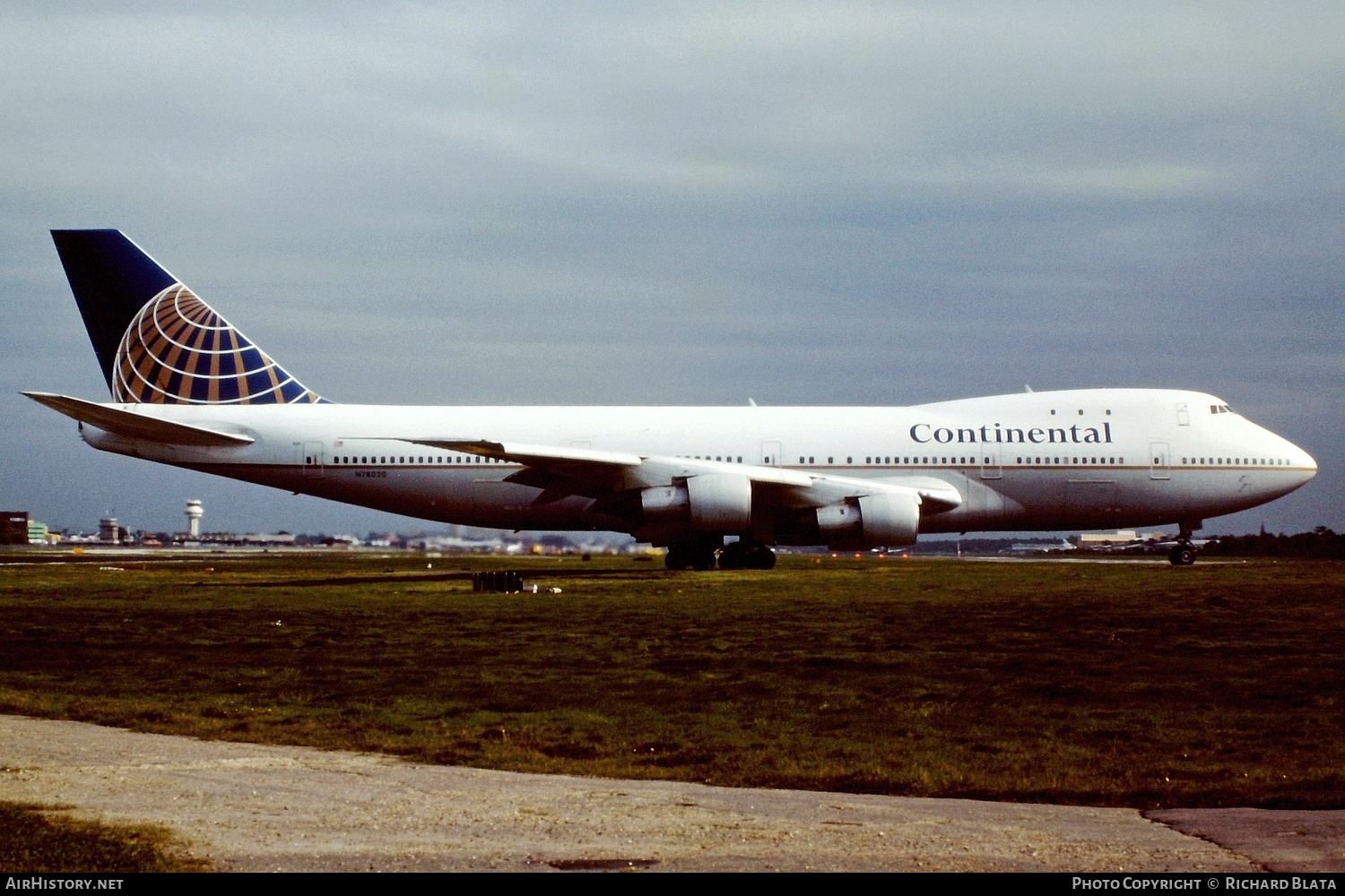 Aircraft Photo of N78020 | Boeing 747-243B | Continental Airlines | AirHistory.net #810998