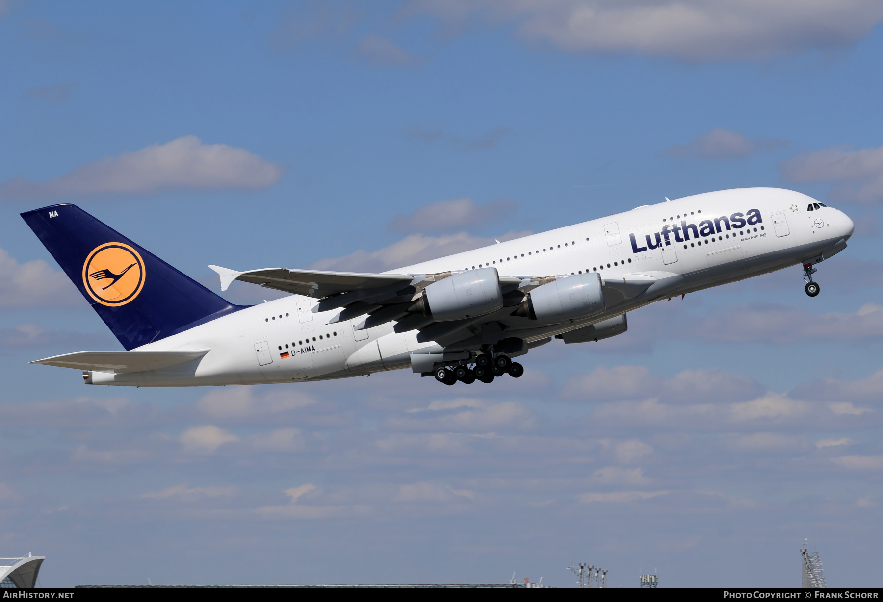 Aircraft Photo of D-AIMA | Airbus A380-841 | Lufthansa | AirHistory.net #811020