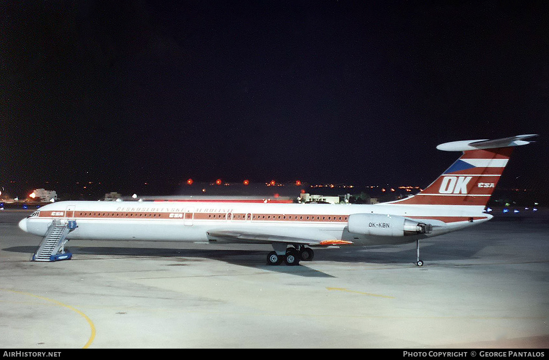 Aircraft Photo of OK-KBN | Ilyushin Il-62M | ČSA - Československé Aerolinie - Czechoslovak Airlines | AirHistory.net #811027