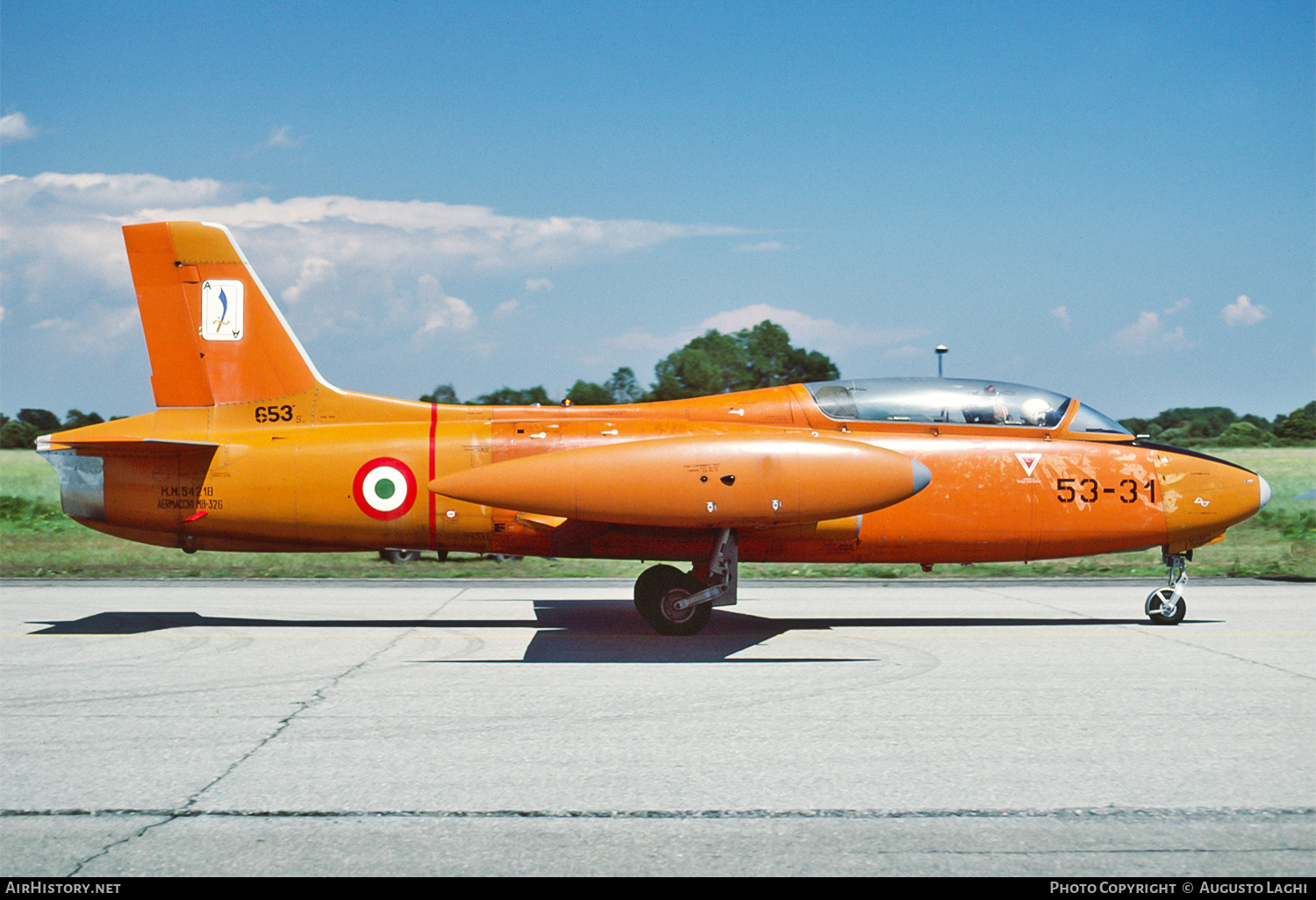 Aircraft Photo of MM54218 | Aermacchi MB-326 | Italy - Air Force | AirHistory.net #811033