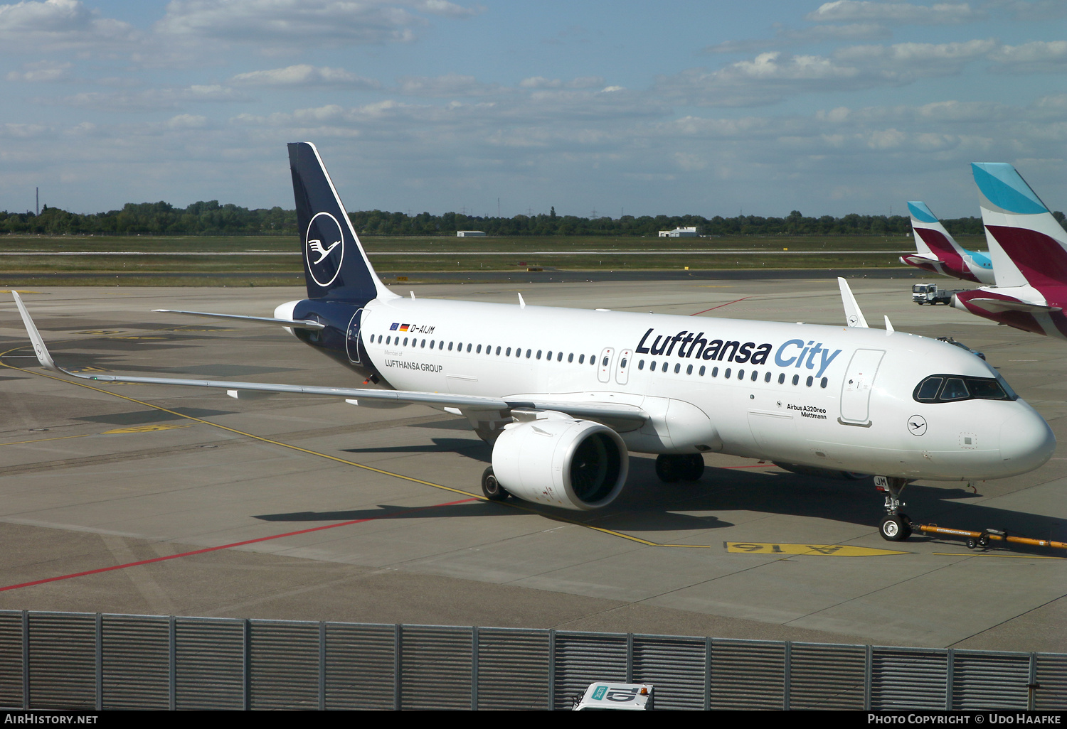 Aircraft Photo of D-AIJM | Airbus A320-271N | Lufthansa City | AirHistory.net #811037