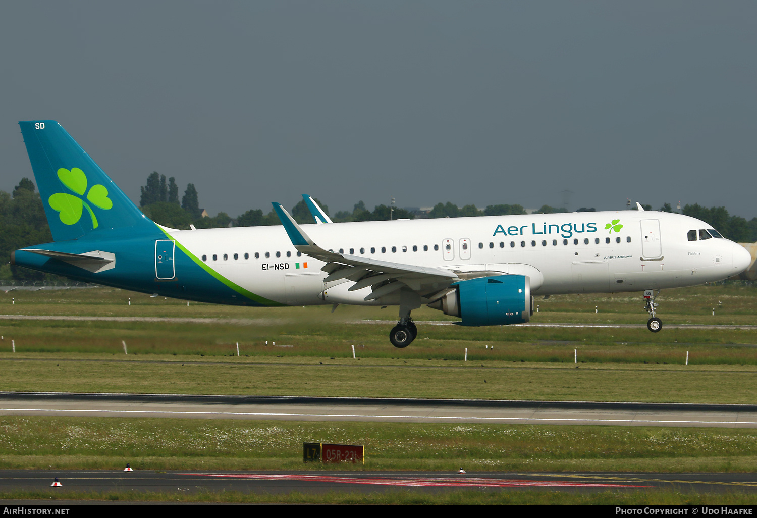 Aircraft Photo of EI-NSD | Airbus A320-251N | Aer Lingus | AirHistory.net #811044
