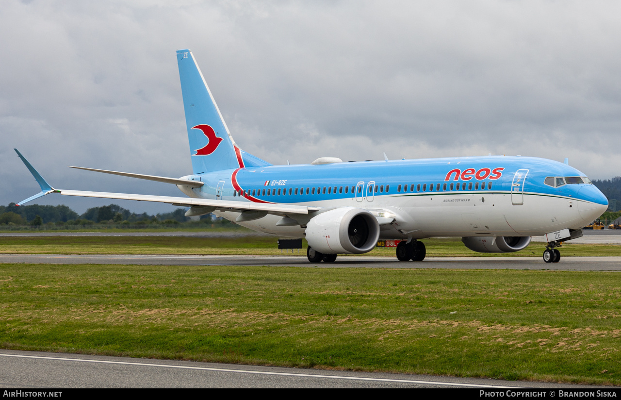 Aircraft Photo of EI-RZE | Boeing 737-8 Max 8 | Neos | AirHistory.net #811057