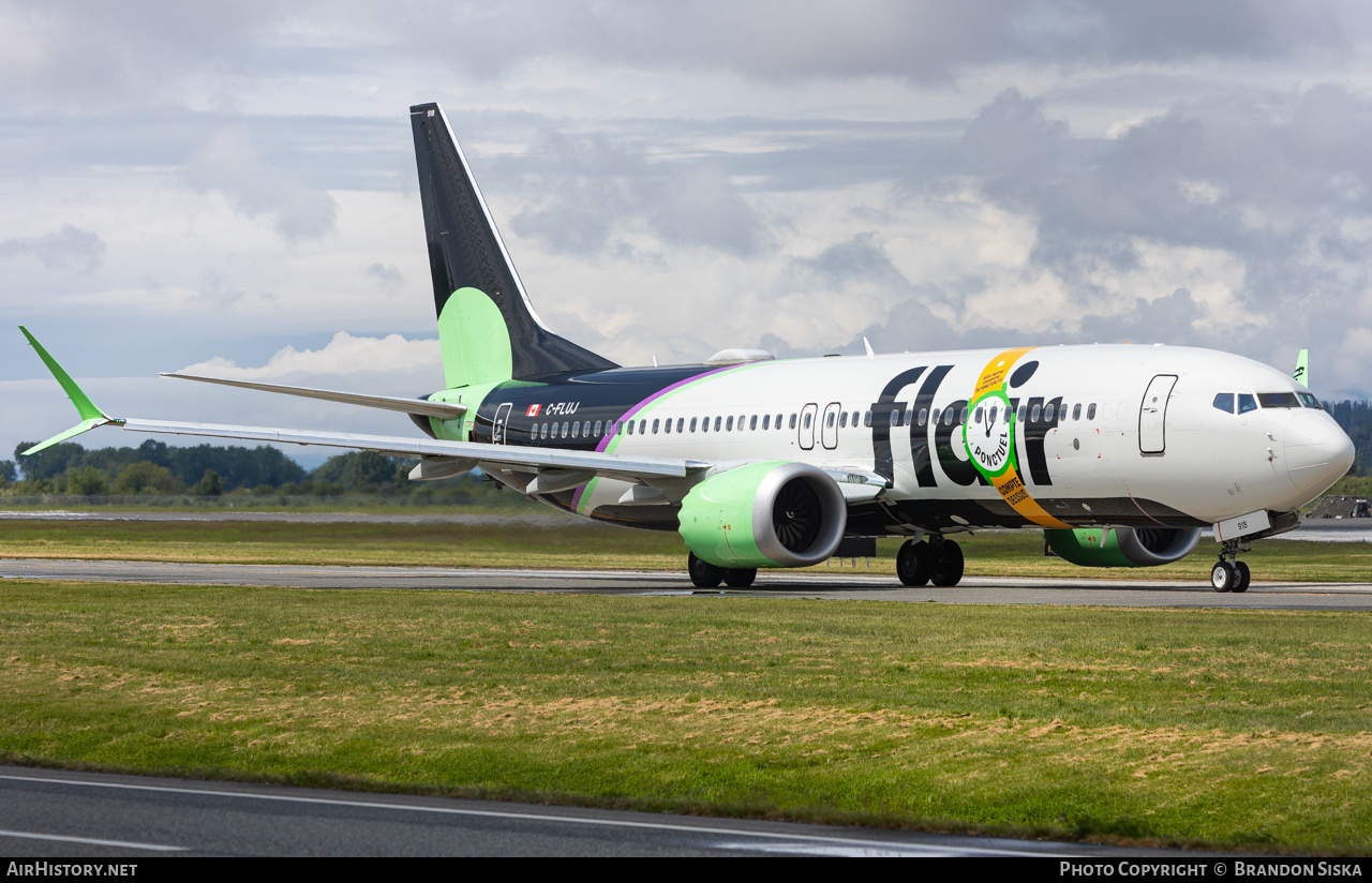 Aircraft Photo of C-FLUJ | Boeing 737-8 Max 8 | Flair Airlines | AirHistory.net #811085