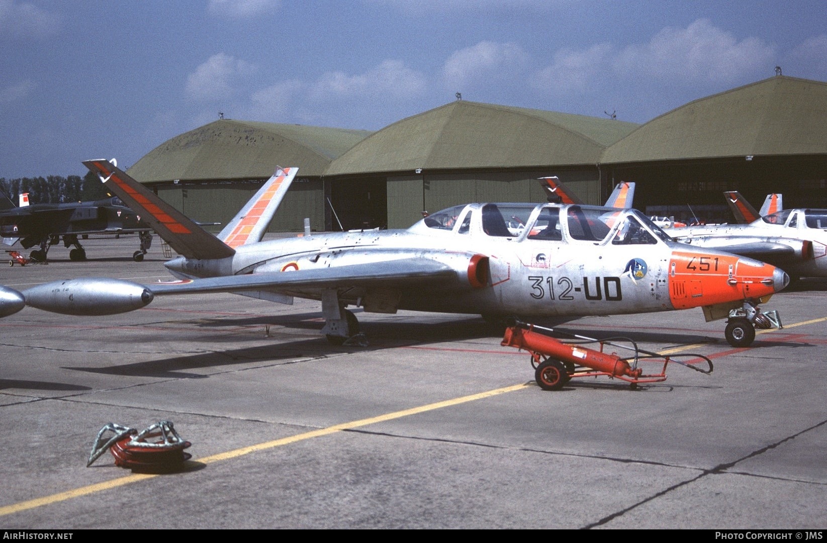 Aircraft Photo of 451 | Fouga CM-170R Magister | France - Air Force | AirHistory.net #811090