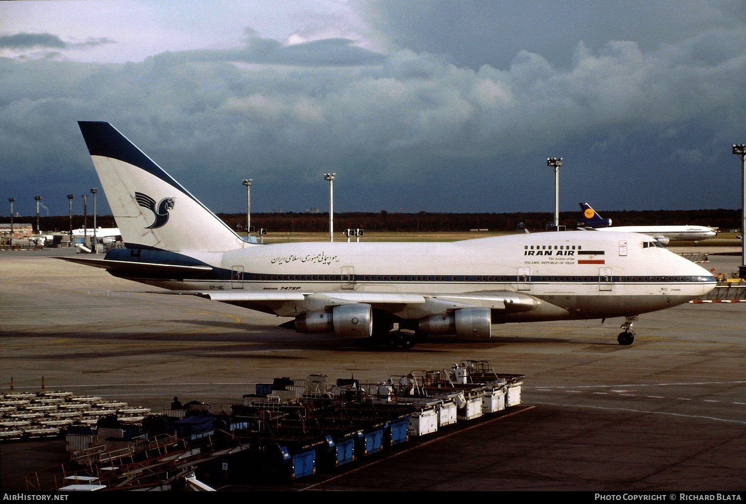 Aircraft Photo of EP-IAC | Boeing 747SP-86 | Iran Air | AirHistory.net #811098