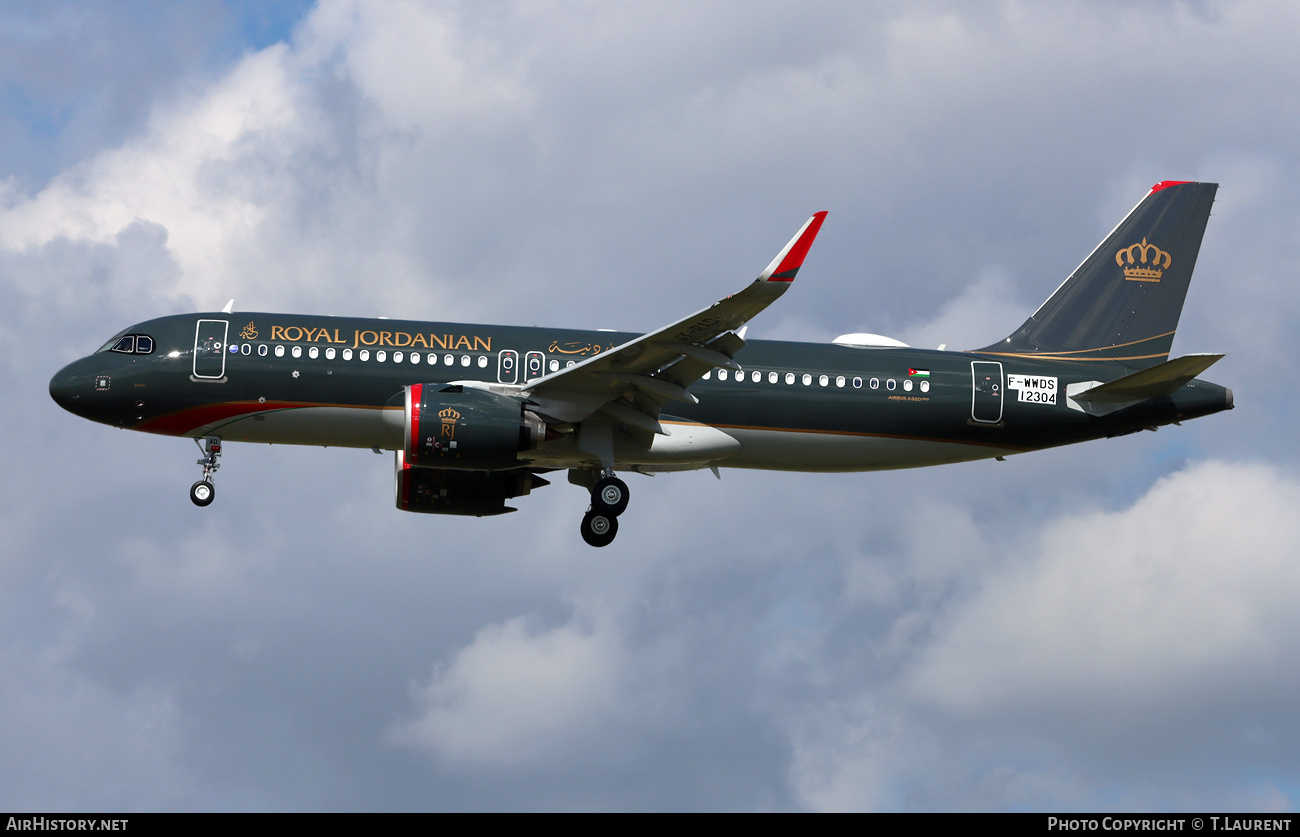 Aircraft Photo of F-WWDS | Airbus A320-271N | Royal Jordanian Airlines | AirHistory.net #811100