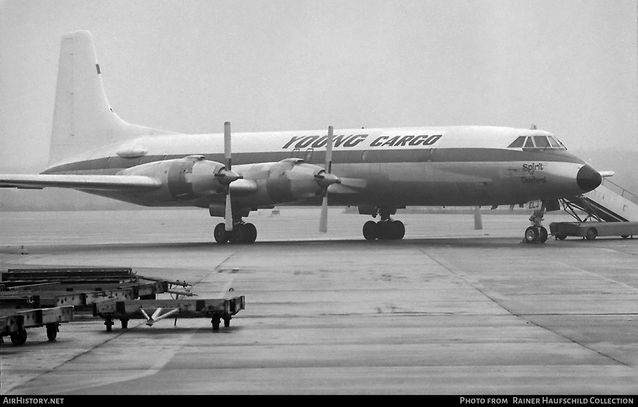 Aircraft Photo of OO-ELJ | Canadair CL-44D4-2 | Young Cargo | AirHistory.net #811105