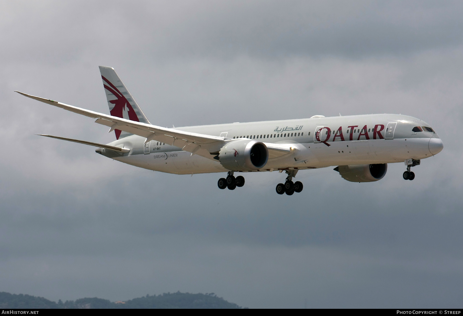 Aircraft Photo of A7-BHT | Boeing 787-9 Dreamliner | Qatar Airways | AirHistory.net #811113