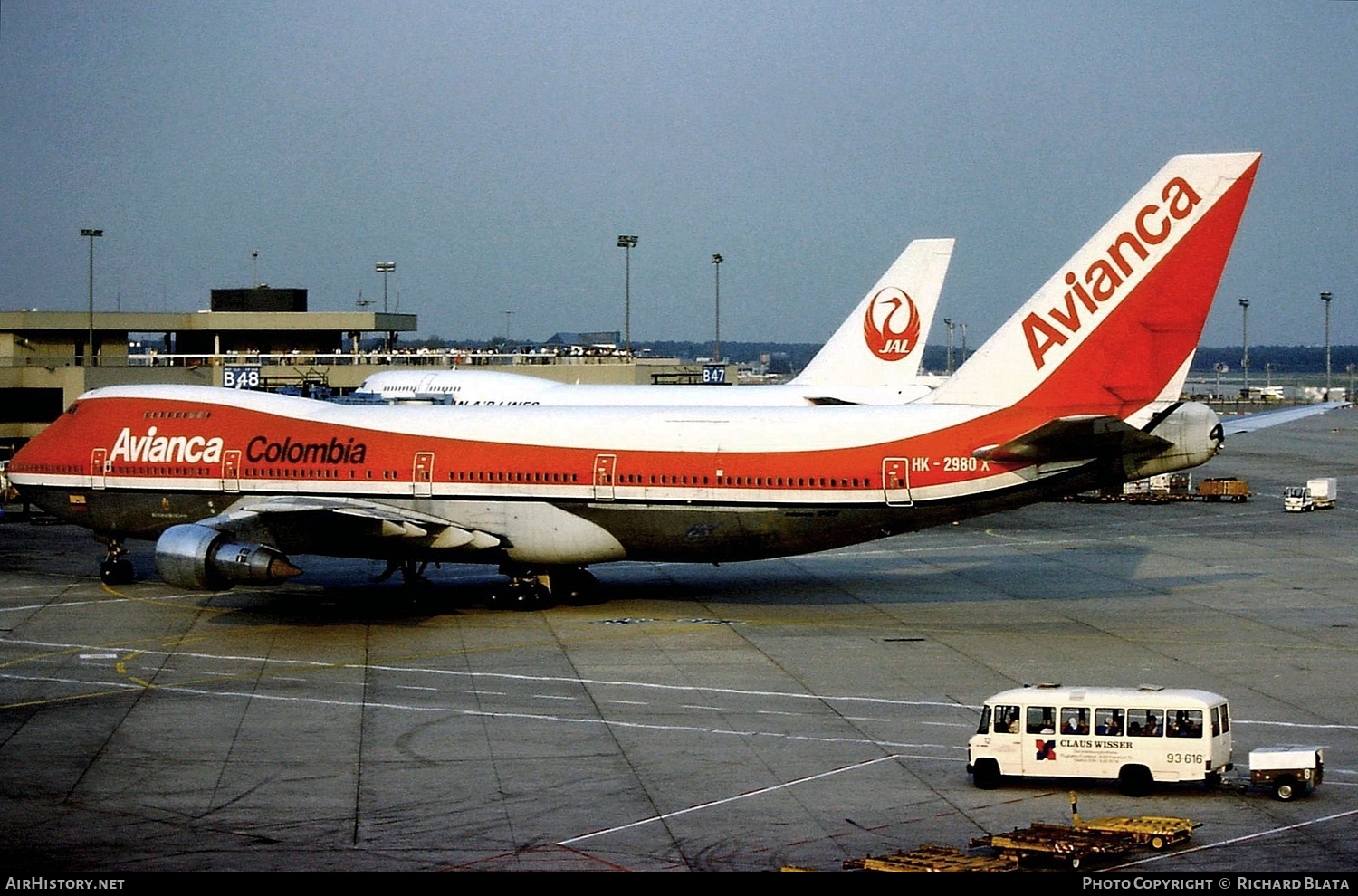 Aircraft Photo of HK-2980X | Boeing 747-259BM | Avianca | AirHistory.net #811115