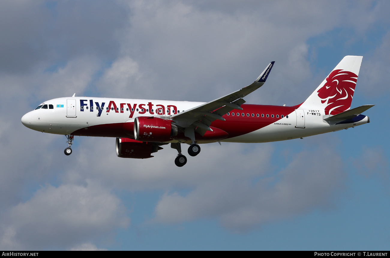 Aircraft Photo of F-WWTS | Airbus A320-271N | FlyArystan | AirHistory.net #811118