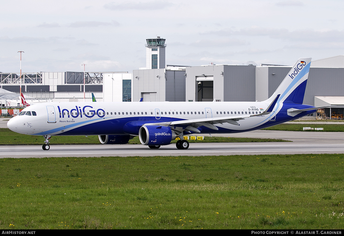 Aircraft Photo of D-AYAG | Airbus A320-251NX | IndiGo | AirHistory.net #811125