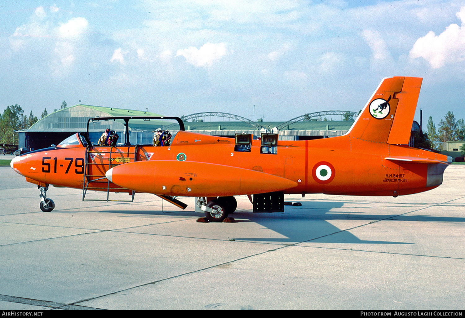 Aircraft Photo of MM54187 | Aermacchi MB-326B | Italy - Air Force | AirHistory.net #811129