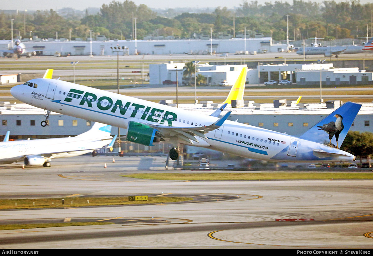Aircraft Photo of N650FR | Airbus A321-271N | Frontier Airlines | AirHistory.net #811130