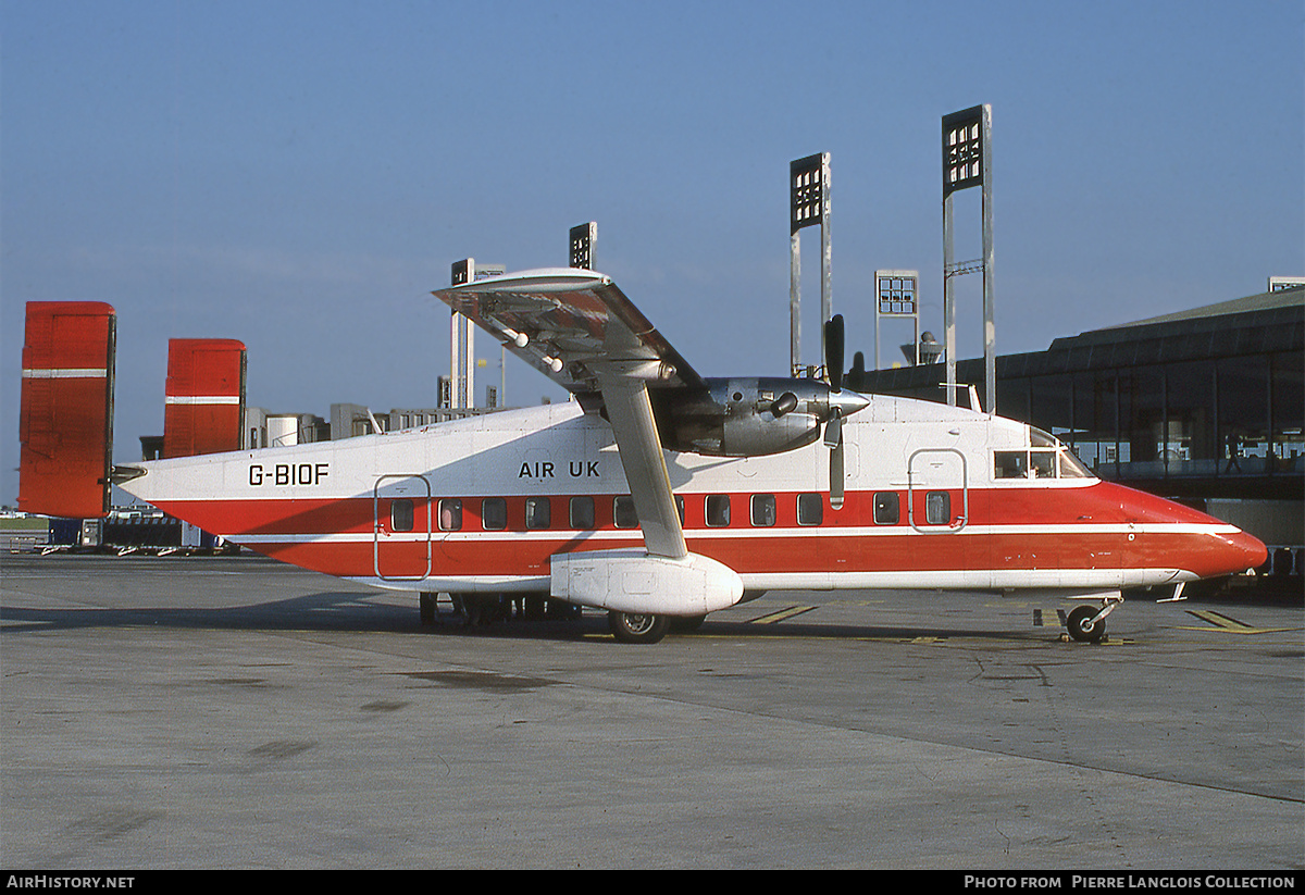 Aircraft Photo of G-BIOF | Short 330-200 | Air UK | AirHistory.net #811134