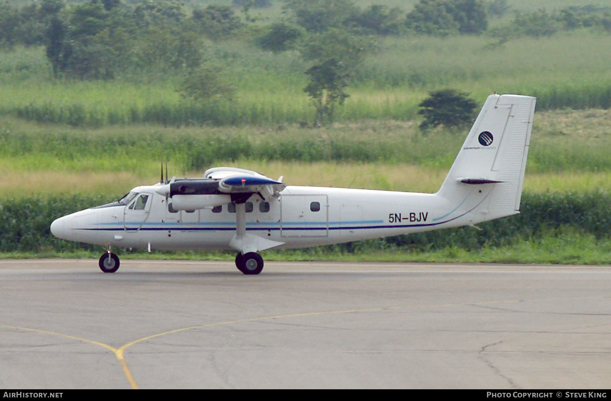 Aircraft Photo of 5N-BJV | De Havilland Canada DHC-6-300 Twin Otter | Caverton Helicopters | AirHistory.net #811137