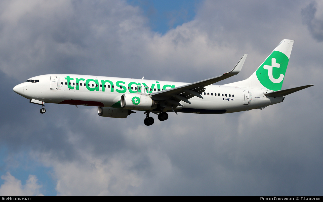 Aircraft Photo of F-HTVI | Boeing 737-800 | Transavia | AirHistory.net #811138