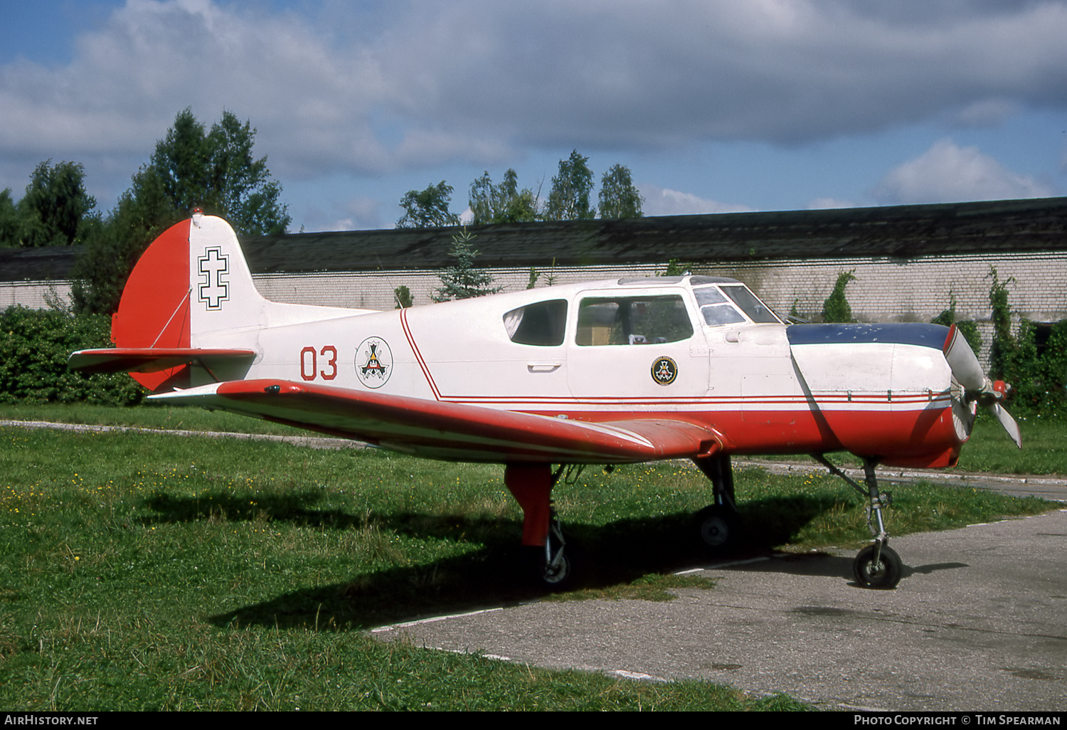 Aircraft Photo of 03 red | Yakovlev Yak-18T | Lithuania - Border Guard | AirHistory.net #811140