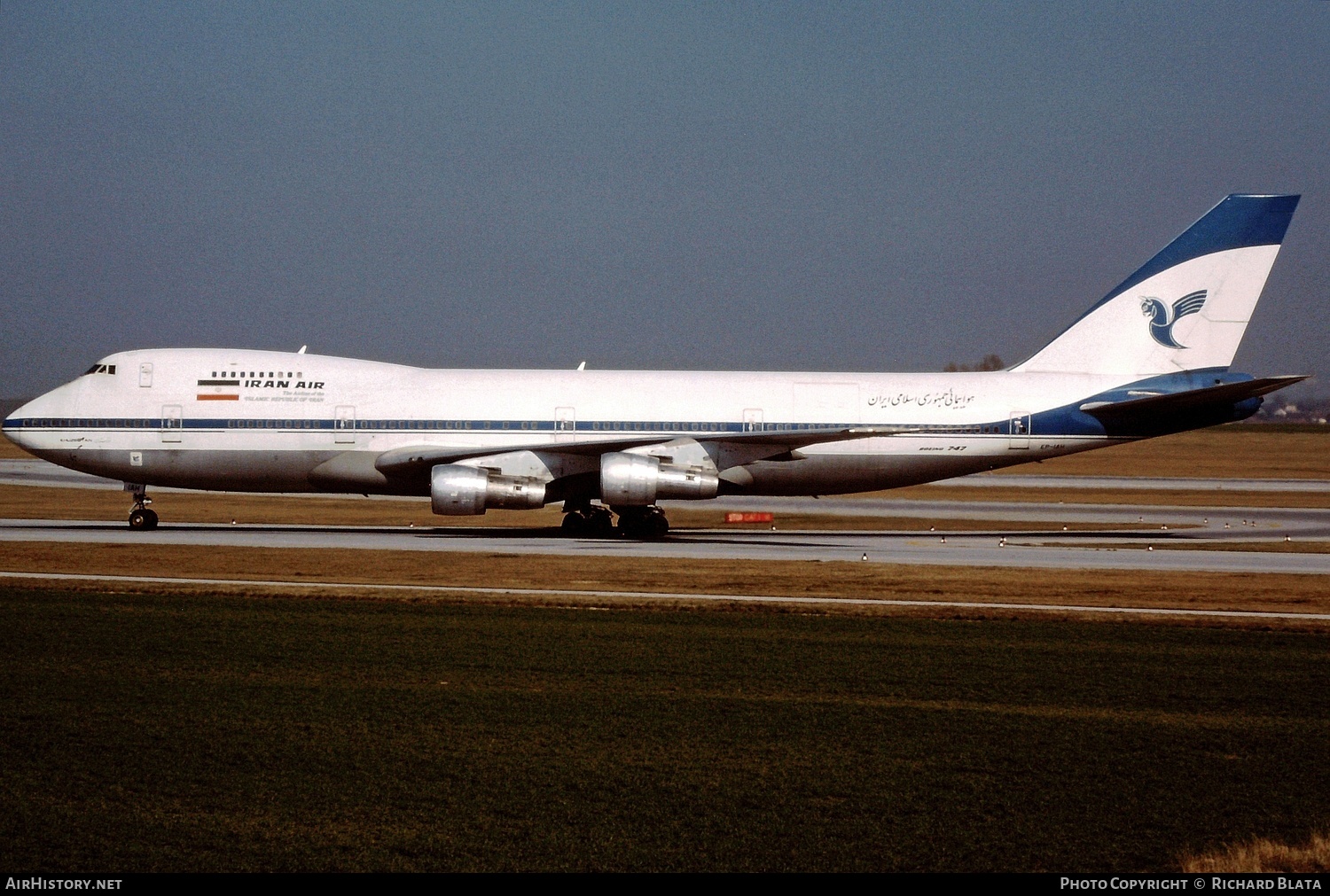 Aircraft Photo of EP-IAH | Boeing 747-286BM | Iran Air | AirHistory.net #811152
