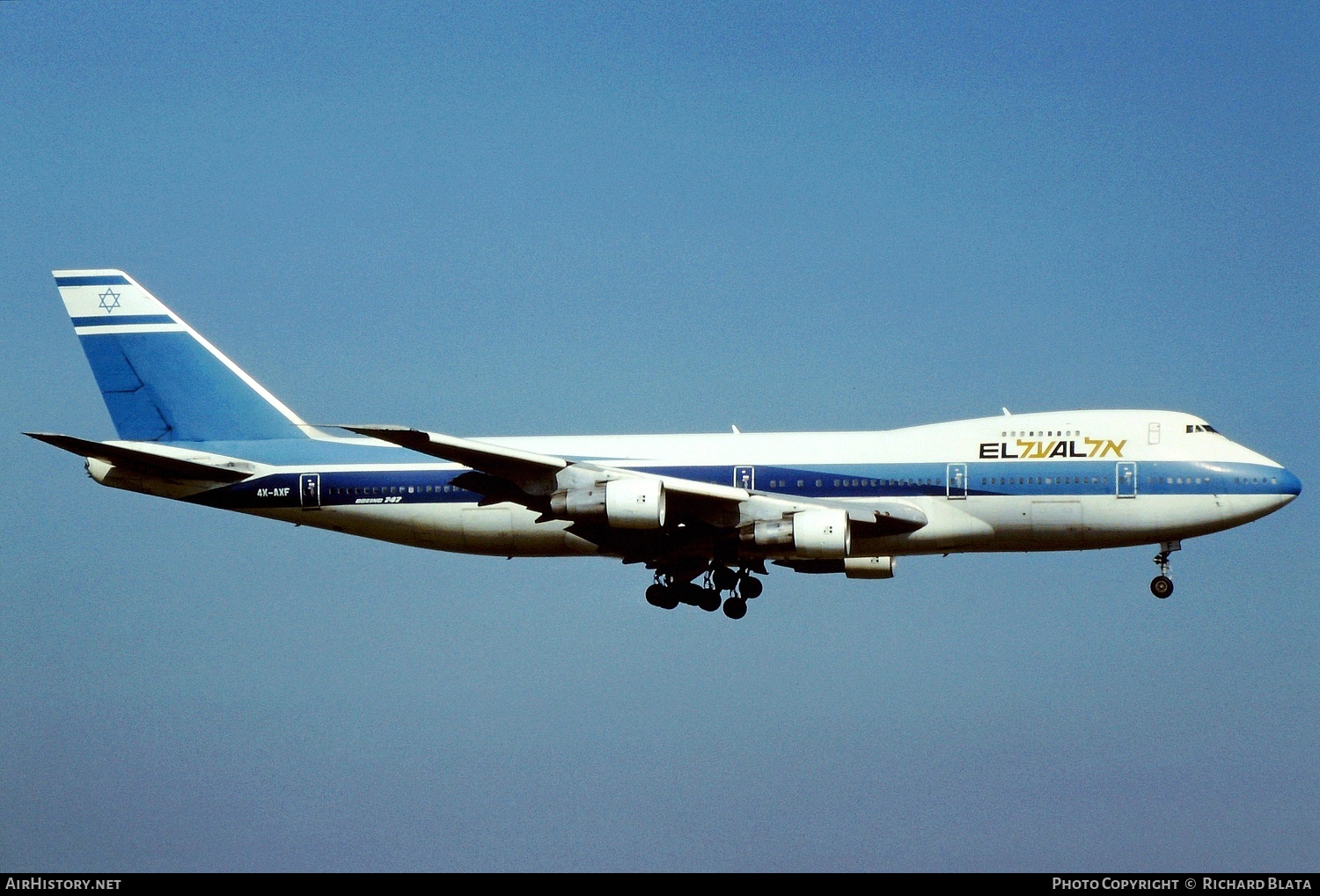 Aircraft Photo of 4X-AXF | Boeing 747-258C | El Al Israel Airlines | AirHistory.net #811153