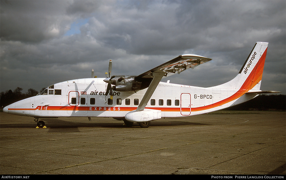 Aircraft Photo of G-BPCO | Short 360-100 | Air Europe Express | AirHistory.net #811163