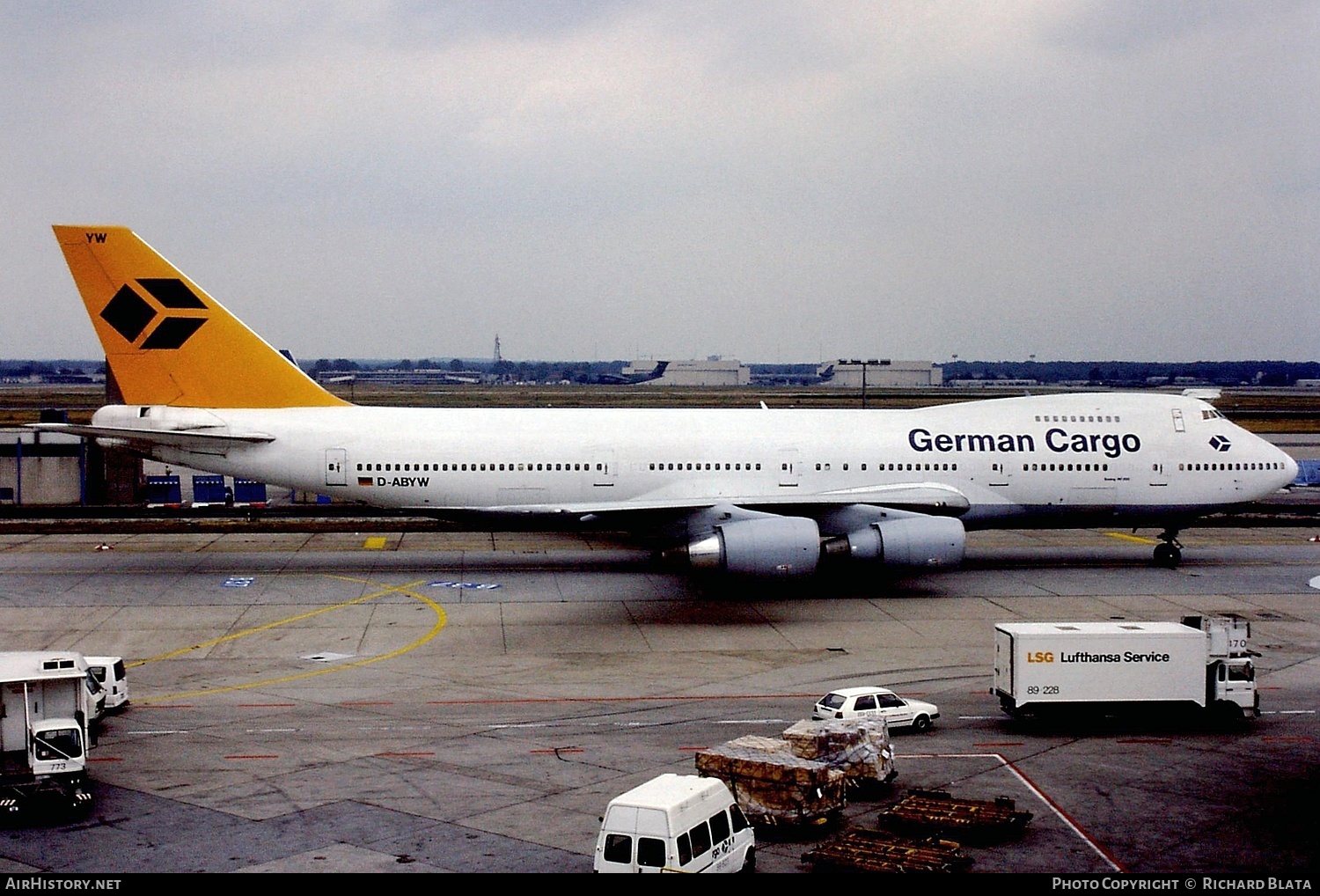 Aircraft Photo of D-ABYW | Boeing 747-230B(SF) | German Cargo | AirHistory.net #811164