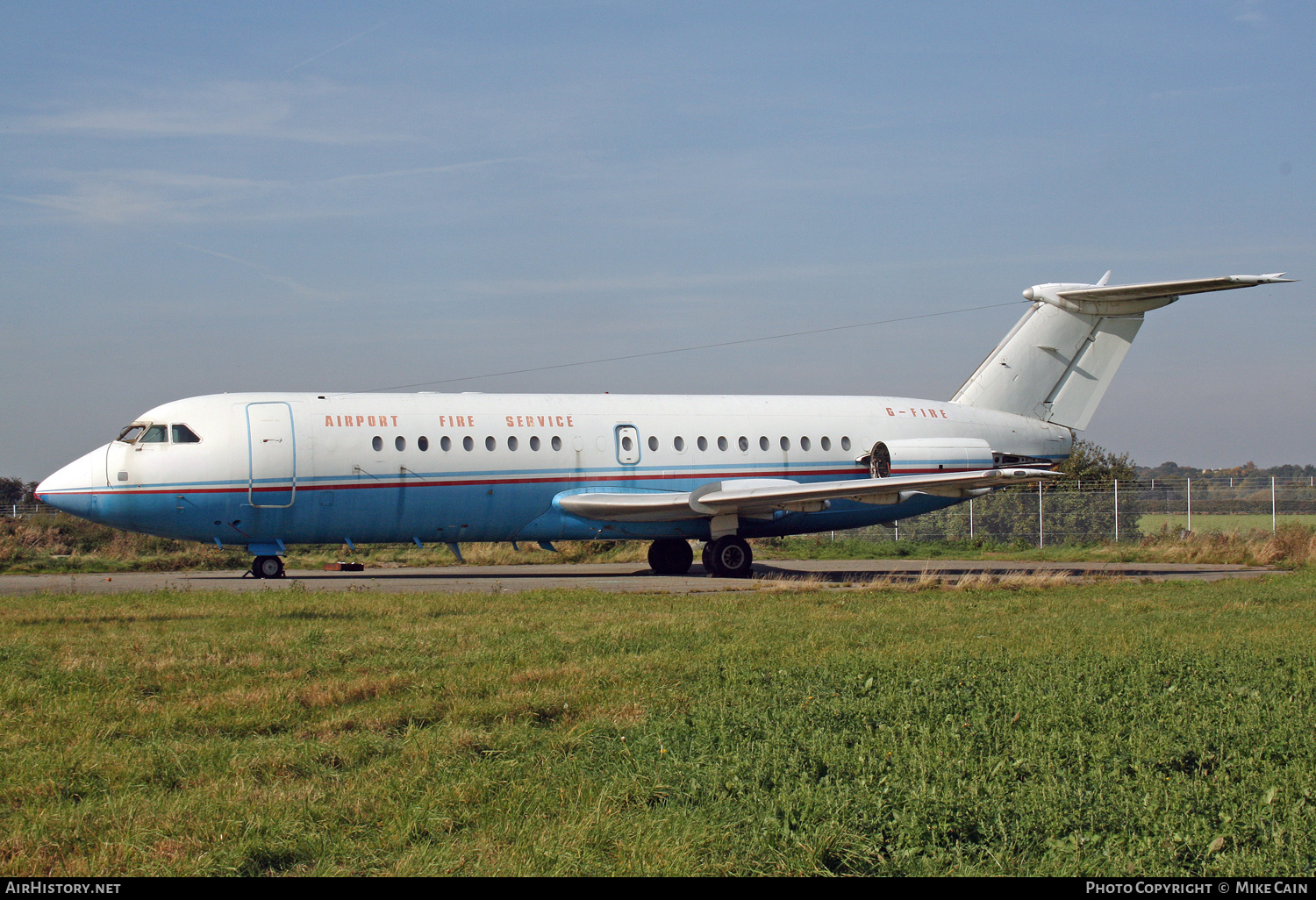 Aircraft Photo of G-FIRE / 5N-HHH | BAC 111-401AK One-Eleven | AirHistory.net #811165
