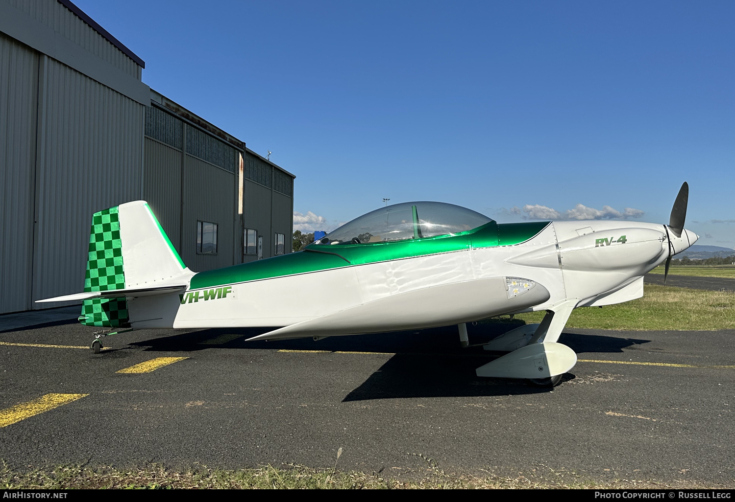 Aircraft Photo of VH-WIF | Van's RV-4 | AirHistory.net #811182