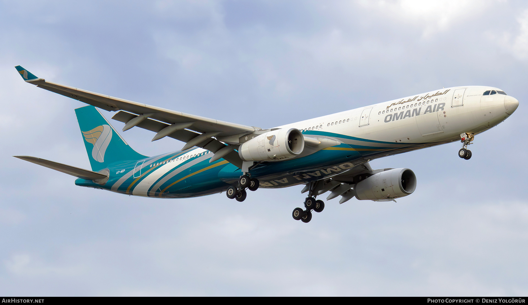 Aircraft Photo of A7-AEP | Airbus A330-343 | Oman Air | AirHistory.net #811185
