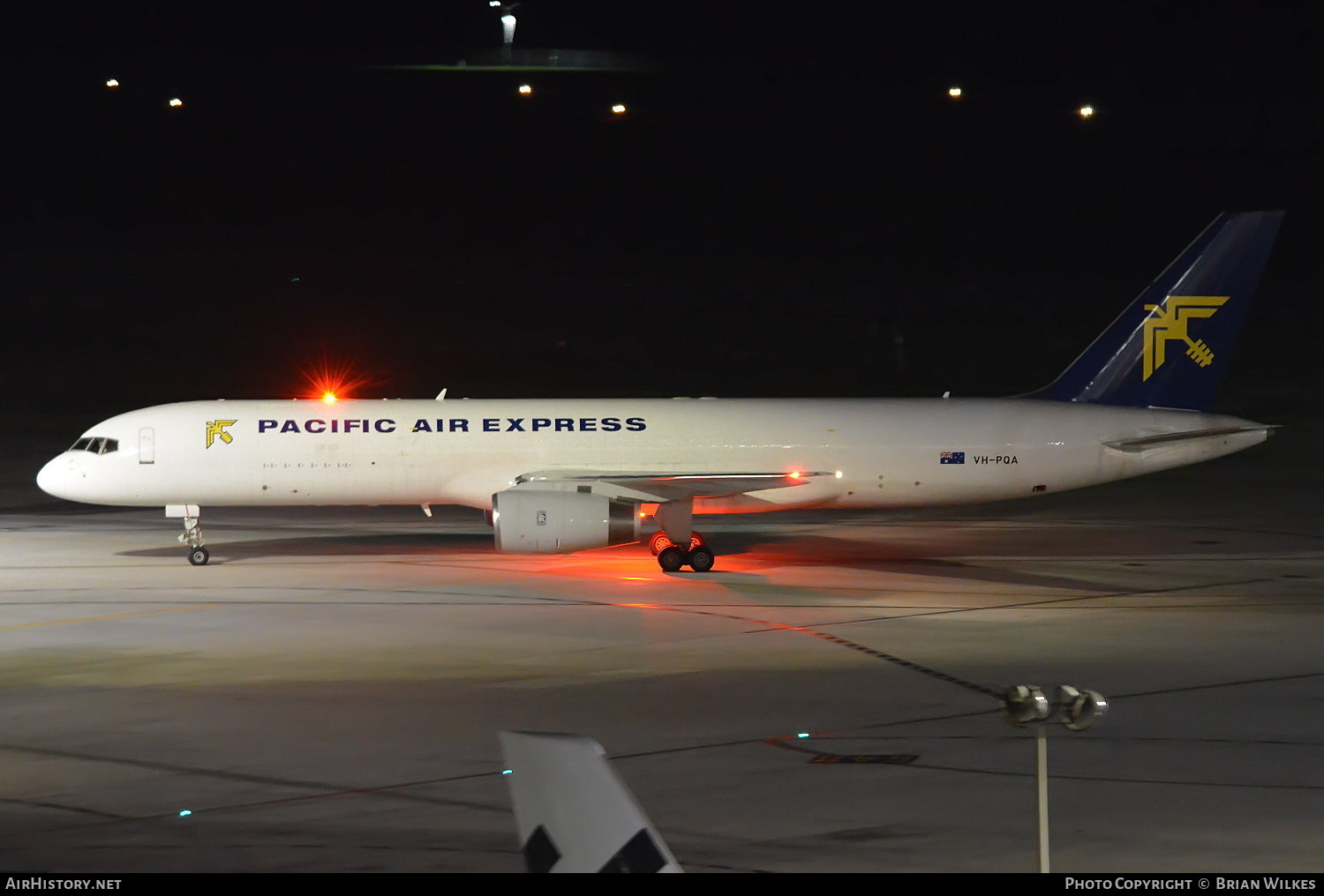 Aircraft Photo of VH-PQA | Boeing 757-225(PCF) | Pacific Air Express | AirHistory.net #811189