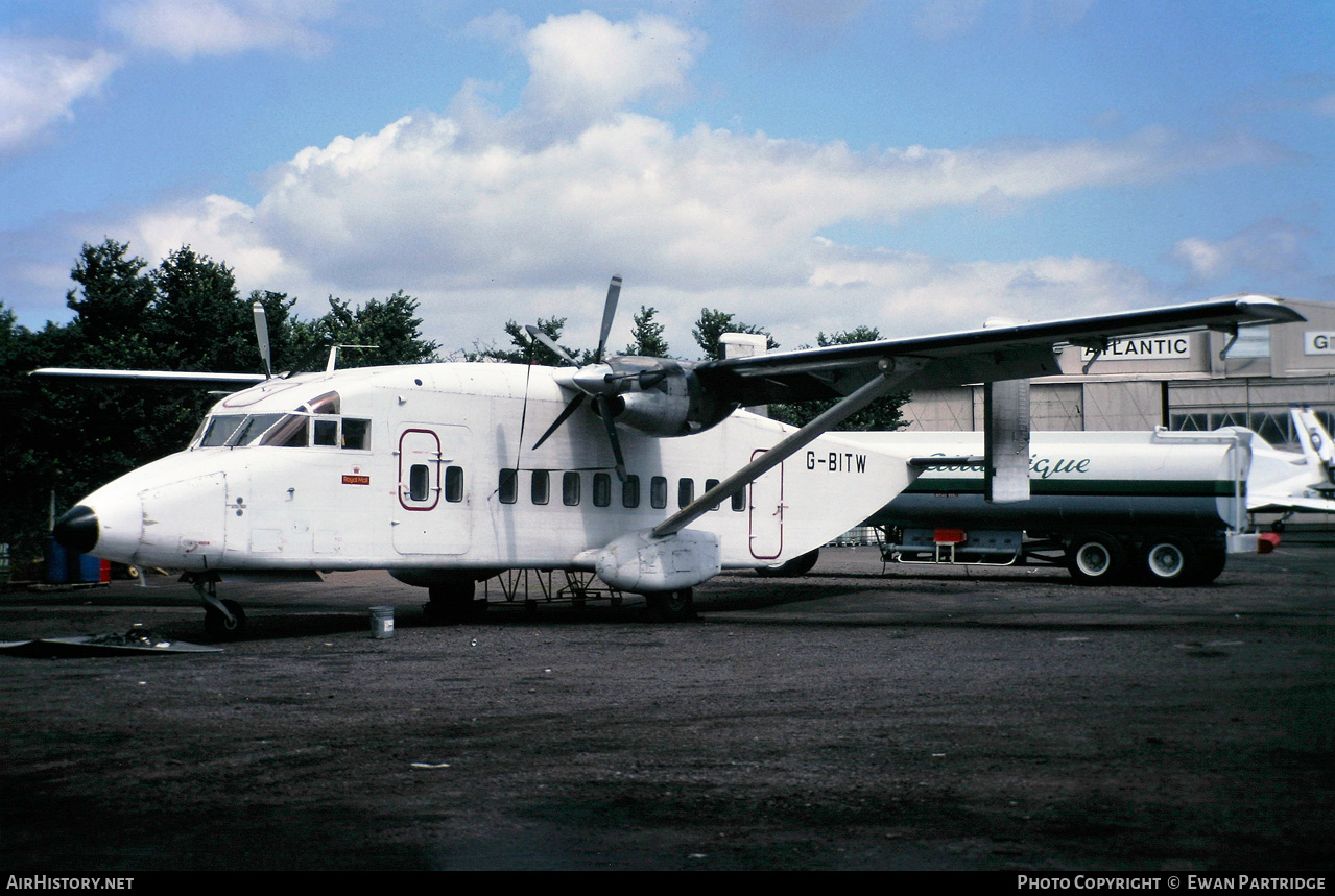 Aircraft Photo of G-BITW | Short 330-200 | AirHistory.net #811221