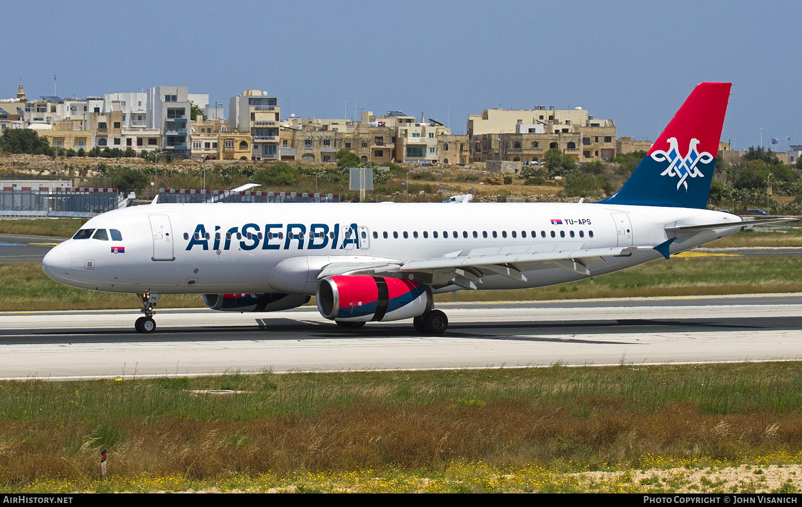 Aircraft Photo of YU-APS | Airbus A320-232 | Air Serbia | AirHistory.net #811237