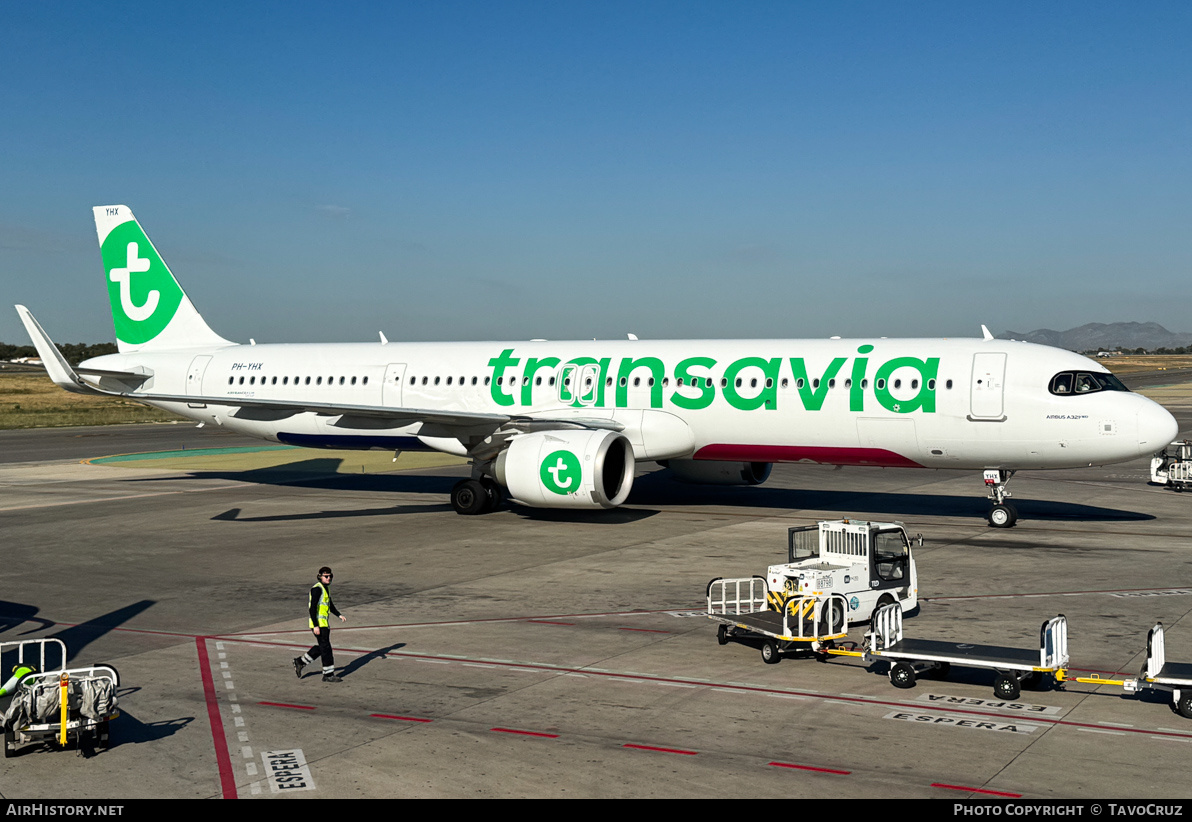 Aircraft Photo of PH-YHX | Airbus A321-252NX | Transavia | AirHistory.net #811244
