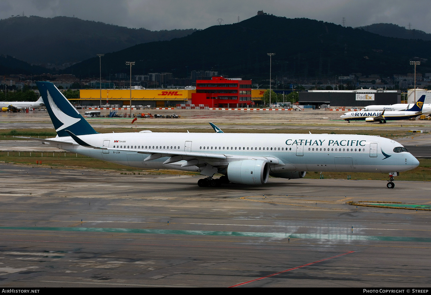 Aircraft Photo of B-LQA | Airbus A350-941 | Cathay Pacific Airways | AirHistory.net #811245