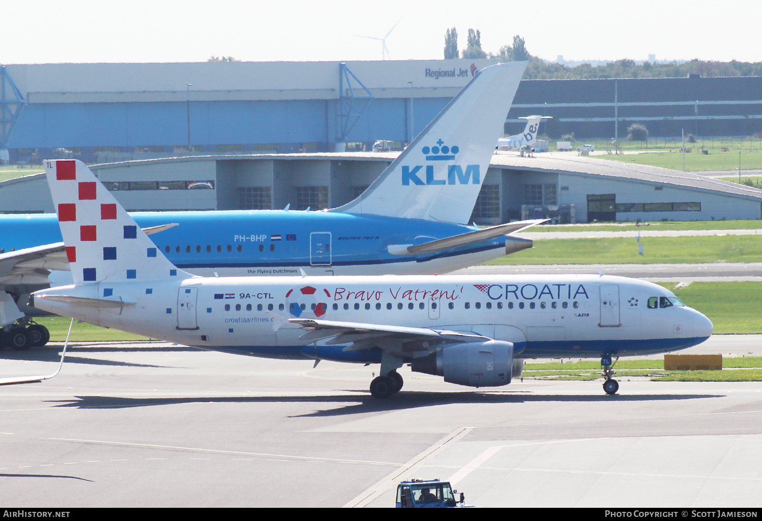 Aircraft Photo of 9A-CTL | Airbus A319-112 | Croatia Airlines | AirHistory.net #811266