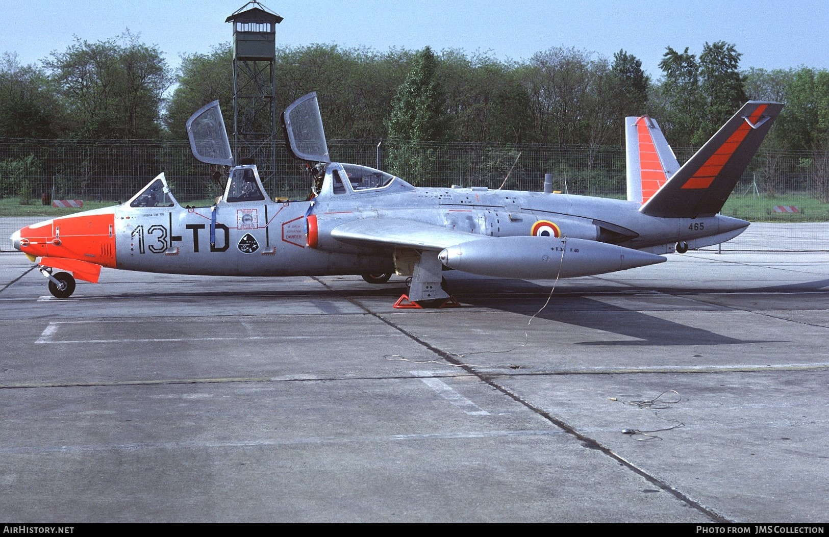 Aircraft Photo of 465 | Fouga CM-170R Magister | France - Air Force | AirHistory.net #811288