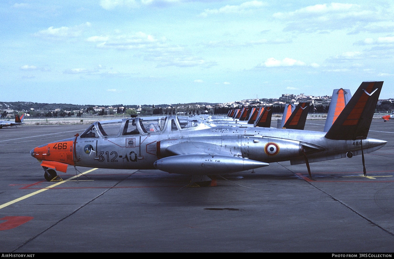 Aircraft Photo of 466 | Fouga CM-170R Magister | France - Air Force | AirHistory.net #811293
