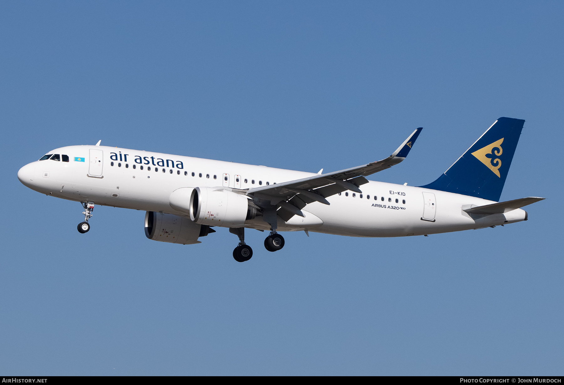 Aircraft Photo of EI-KID | Airbus A320-271N | Air Astana | AirHistory.net #811338